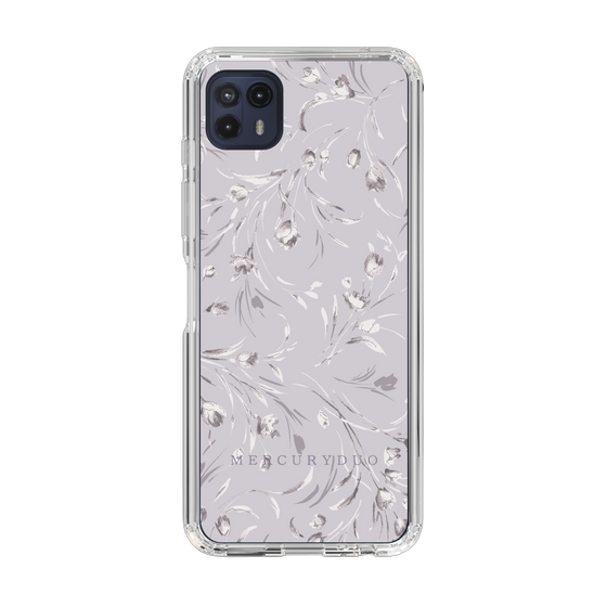 Slim Protection Case［ MERCURYDUO - BotanicalFlower - Lavender ］