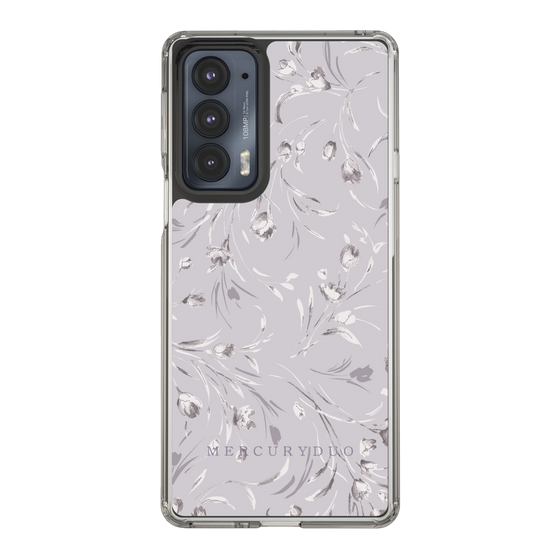 Slim Protection Case［ MERCURYDUO - BotanicalFlower - Lavender ］