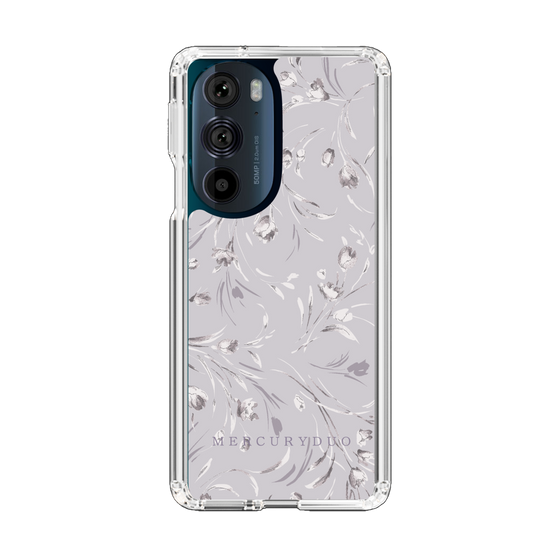 Slim Protection Case［ MERCURYDUO - BotanicalFlower - Lavender ］