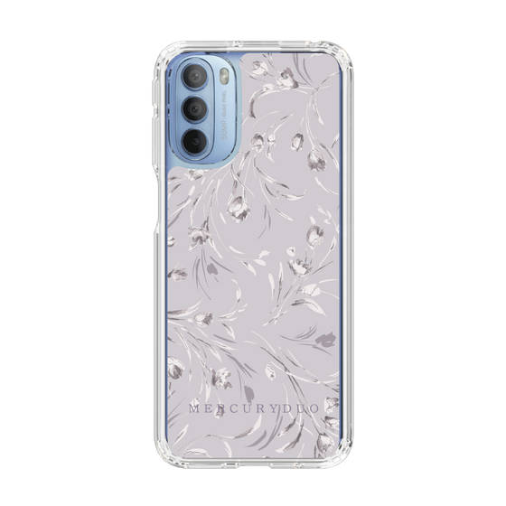 Slim Protection Case［ MERCURYDUO - BotanicalFlower - Lavender ］