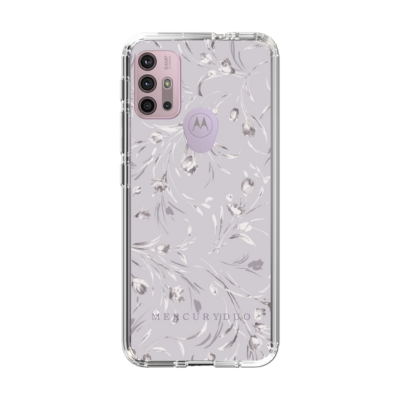 Slim Protection Case［ MERCURYDUO - BotanicalFlower - Lavender ］