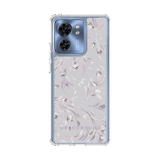 Slim Protection Case［ MERCURYDUO - BotanicalFlower - Lavender ］