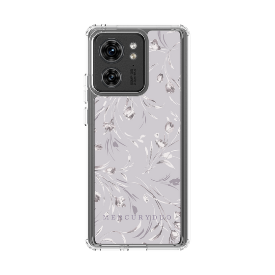 Slim Protection Case［ MERCURYDUO - BotanicalFlower - Lavender ］