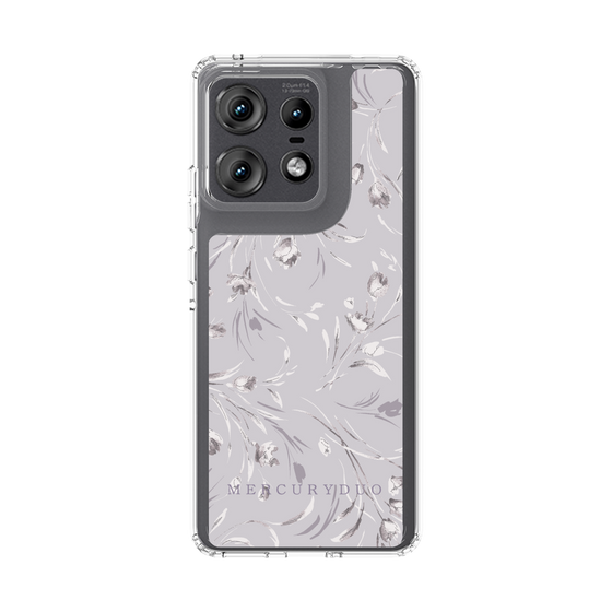Slim Protection Case［ MERCURYDUO - BotanicalFlower - Lavender ］