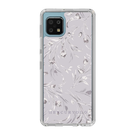Slim Protection Case［ MERCURYDUO - BotanicalFlower - Lavender ］