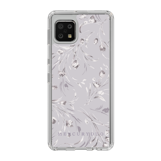 Slim Protection Case［ MERCURYDUO - BotanicalFlower - Lavender ］