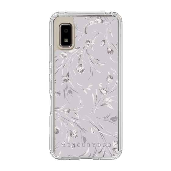Slim Protection Case［ MERCURYDUO - BotanicalFlower - Lavender ］
