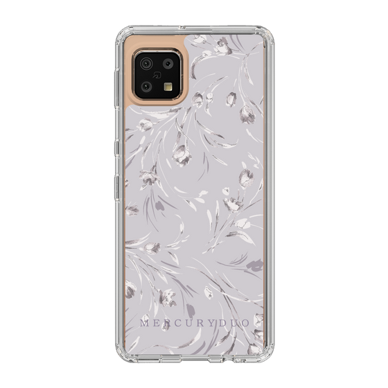 Slim Protection Case［ MERCURYDUO - BotanicalFlower - Lavender ］