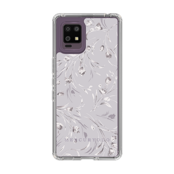 Slim Protection Case［ MERCURYDUO - BotanicalFlower - Lavender ］