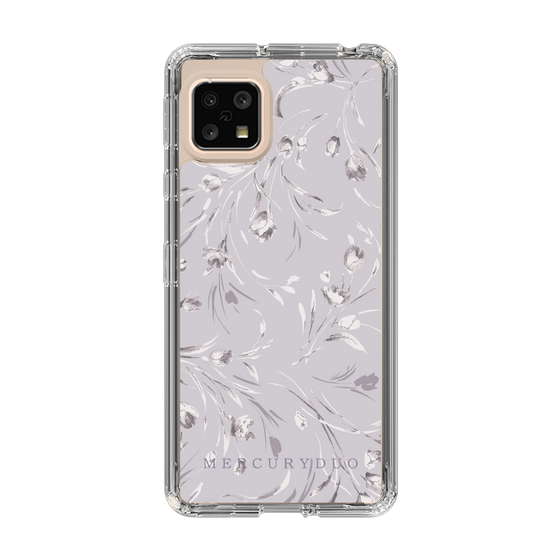 Slim Protection Case［ MERCURYDUO - BotanicalFlower - Lavender ］