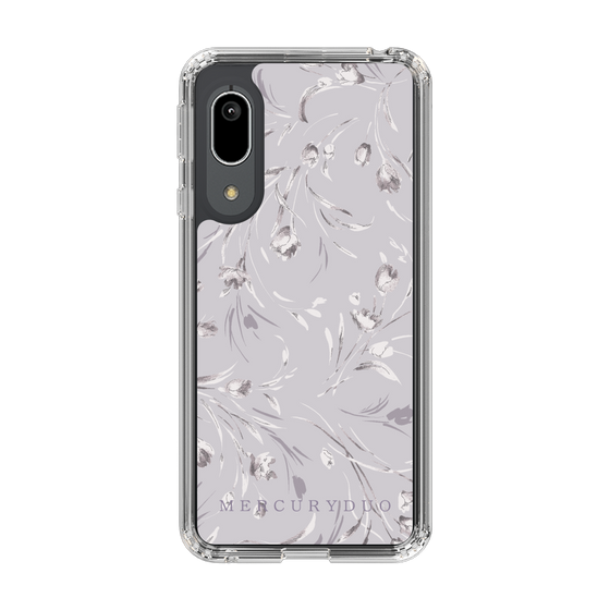 Slim Protection Case［ MERCURYDUO - BotanicalFlower - Lavender ］