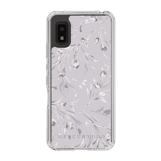Slim Protection Case［ MERCURYDUO - BotanicalFlower - Lavender ］