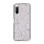 Slim Protection Case［ MERCURYDUO - BotanicalFlower - Lavender ］