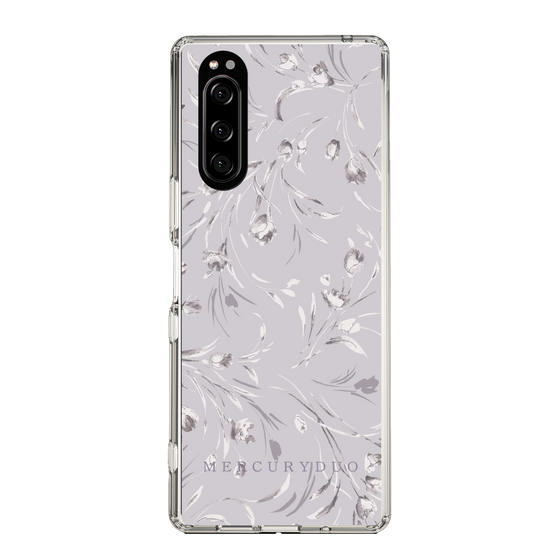 Slim Protection Case［ MERCURYDUO - BotanicalFlower - Lavender ］
