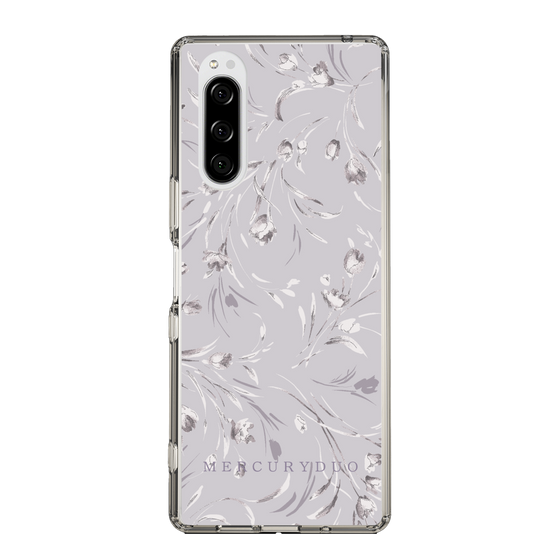 Slim Protection Case［ MERCURYDUO - BotanicalFlower - Lavender ］
