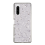Slim Protection Case［ MERCURYDUO - BotanicalFlower - Lavender ］