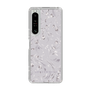 Slim Protection Case［ MERCURYDUO - BotanicalFlower - Lavender ］