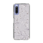 Slim Protection Case［ MERCURYDUO - BotanicalFlower - Lavender ］