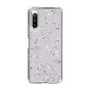 Slim Protection Case［ MERCURYDUO - BotanicalFlower - Lavender ］