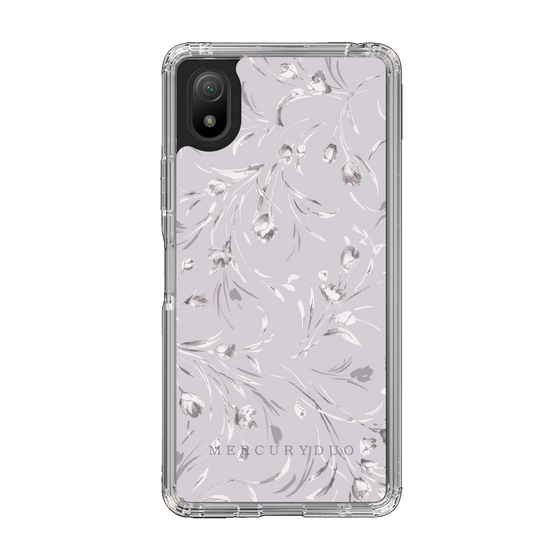 Slim Protection Case［ MERCURYDUO - BotanicalFlower - Lavender ］