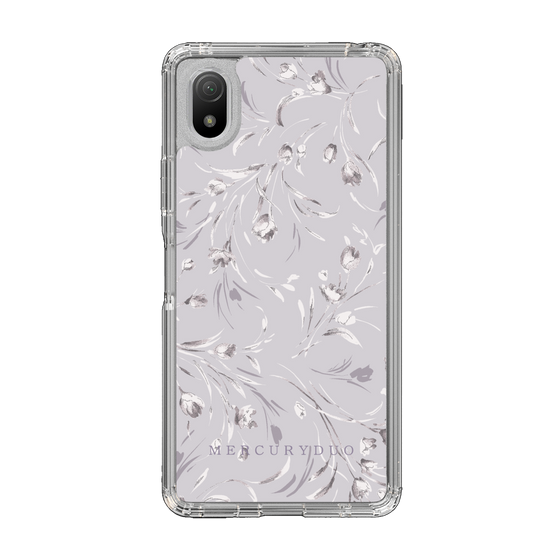 Slim Protection Case［ MERCURYDUO - BotanicalFlower - Lavender ］