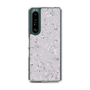 Slim Protection Case［ MERCURYDUO - BotanicalFlower - Lavender ］