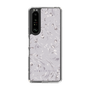 Slim Protection Case［ MERCURYDUO - BotanicalFlower - Lavender ］