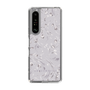 Slim Protection Case［ MERCURYDUO - BotanicalFlower - Lavender ］