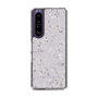 Slim Protection Case［ MERCURYDUO - BotanicalFlower - Lavender ］