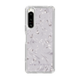 Slim Protection Case［ MERCURYDUO - BotanicalFlower - Lavender ］