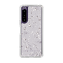 Slim Protection Case［ MERCURYDUO - BotanicalFlower - Lavender ］