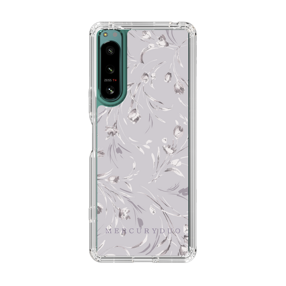 Slim Protection Case［ MERCURYDUO - BotanicalFlower - Lavender ］