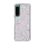 Slim Protection Case［ MERCURYDUO - BotanicalFlower - Lavender ］