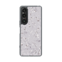 Slim Protection Case［ MERCURYDUO - BotanicalFlower - Lavender ］