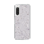 Slim Protection Case［ MERCURYDUO - BotanicalFlower - Lavender ］