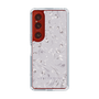 Slim Protection Case［ MERCURYDUO - BotanicalFlower - Lavender ］