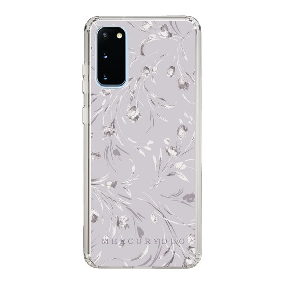 Slim Protection Case［ MERCURYDUO - BotanicalFlower - Lavender ］