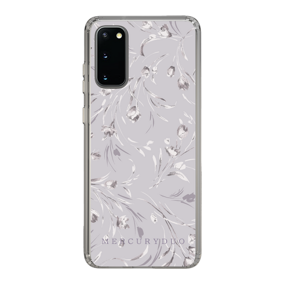 Slim Protection Case［ MERCURYDUO - BotanicalFlower - Lavender ］
