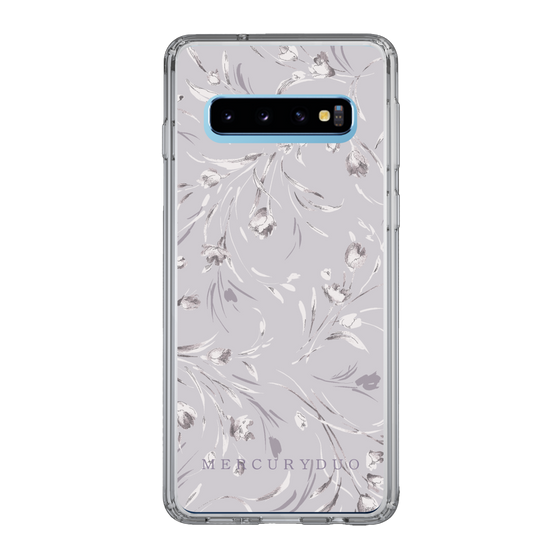 Slim Protection Case［ MERCURYDUO - BotanicalFlower - Lavender ］