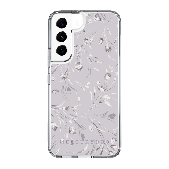 Slim Protection Case［ MERCURYDUO - BotanicalFlower - Lavender ］
