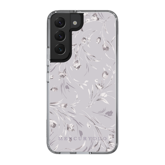 Slim Protection Case［ MERCURYDUO - BotanicalFlower - Lavender ］