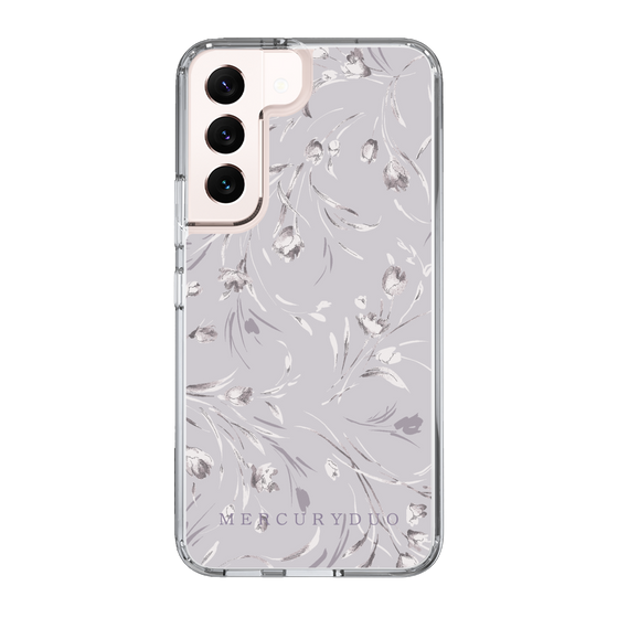 Slim Protection Case［ MERCURYDUO - BotanicalFlower - Lavender ］