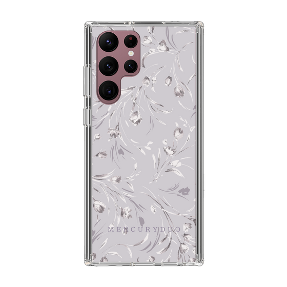 Slim Protection Case［ MERCURYDUO - BotanicalFlower - Lavender ］