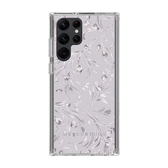 Slim Protection Case［ MERCURYDUO - BotanicalFlower - Lavender ］