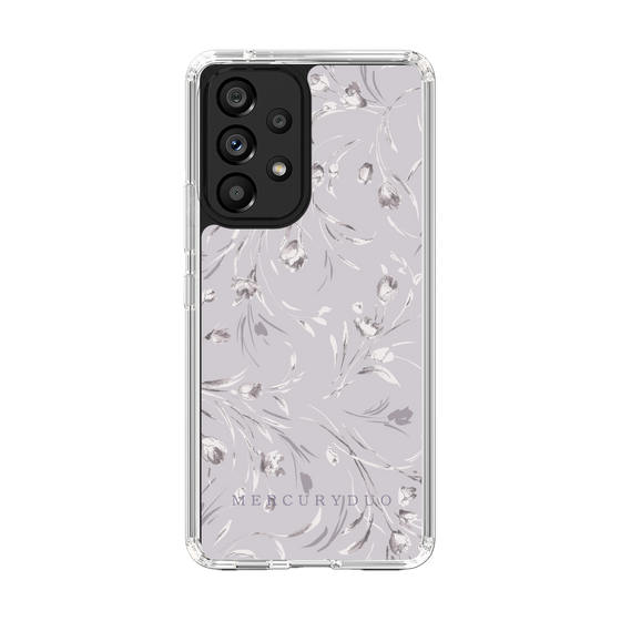 Slim Protection Case［ MERCURYDUO - BotanicalFlower - Lavender ］