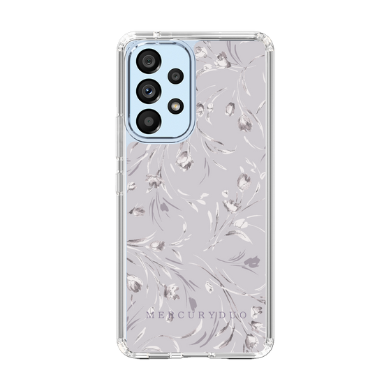 Slim Protection Case［ MERCURYDUO - BotanicalFlower - Lavender ］