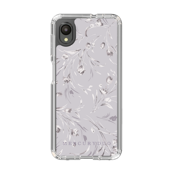 Slim Protection Case［ MERCURYDUO - BotanicalFlower - Lavender ］