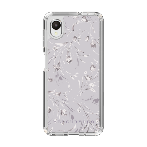 Slim Protection Case［ MERCURYDUO - BotanicalFlower - Lavender ］