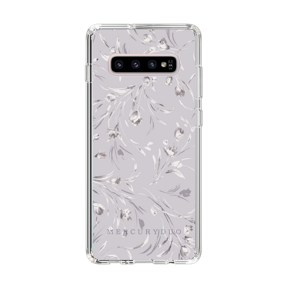 Slim Protection Case［ MERCURYDUO - BotanicalFlower - Lavender ］