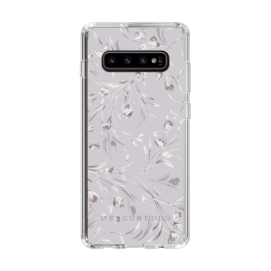 Slim Protection Case［ MERCURYDUO - BotanicalFlower - Lavender ］